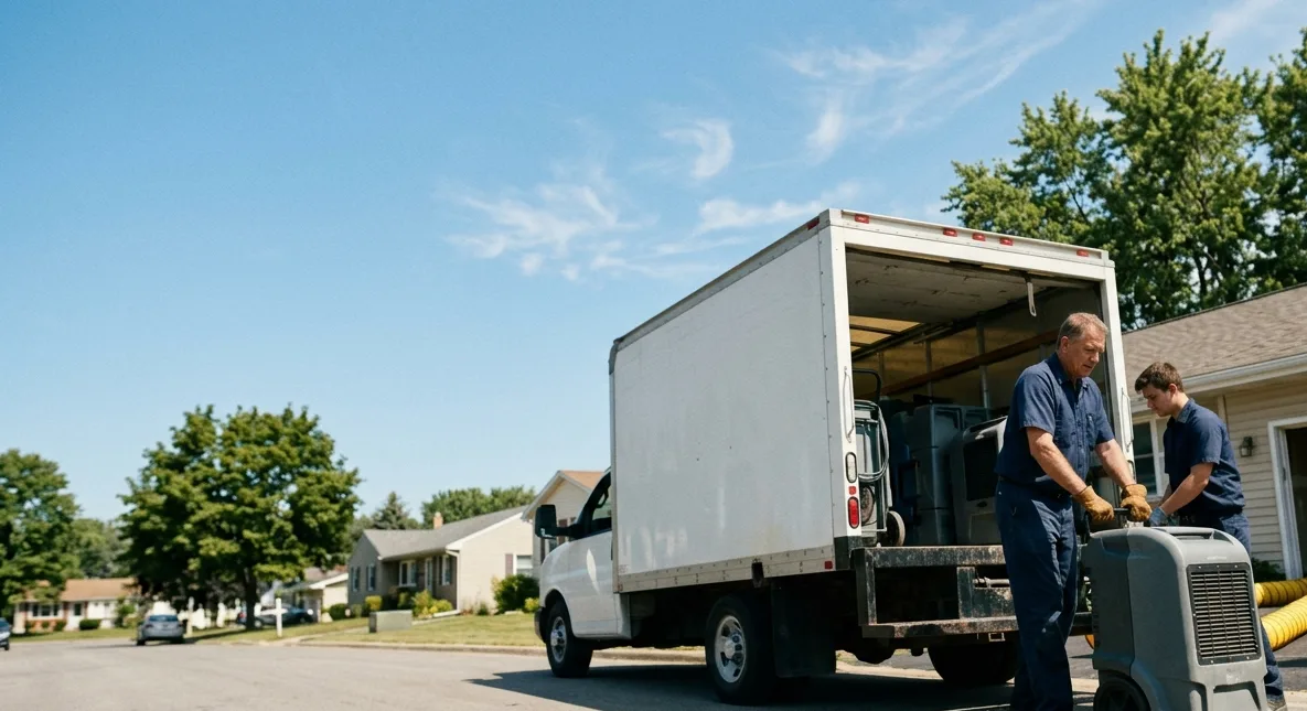 Water Damage Cleanup in Meridian, OK near me